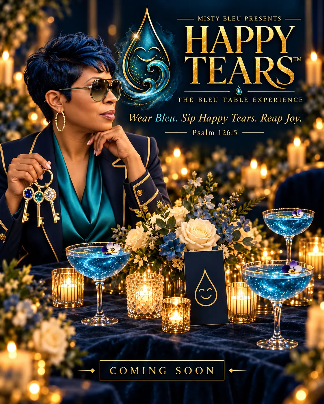 Happy Tears — The Bleu Table Experience with Misty Bleu
